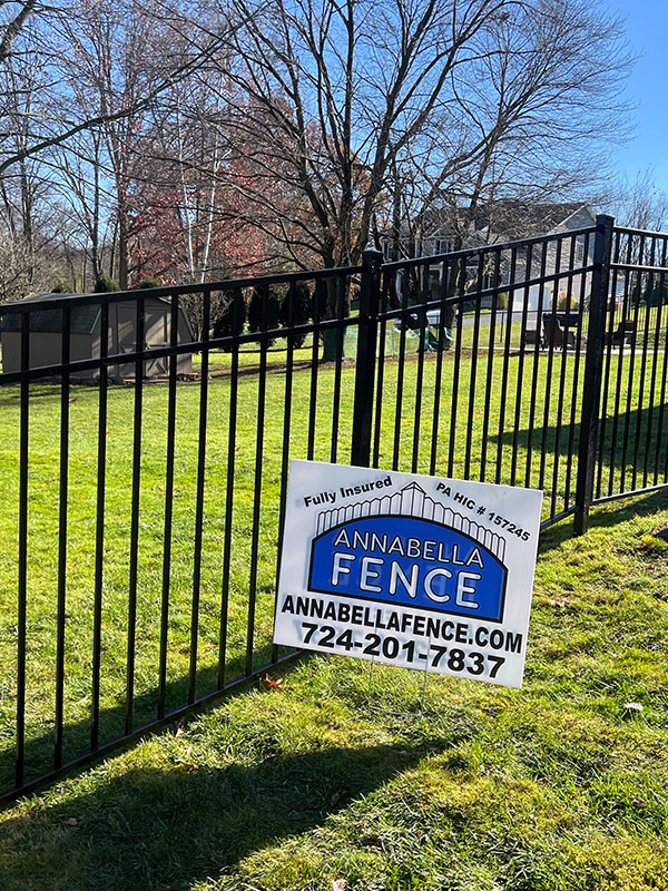 Aluminum fencing benefits in Cranberry Township