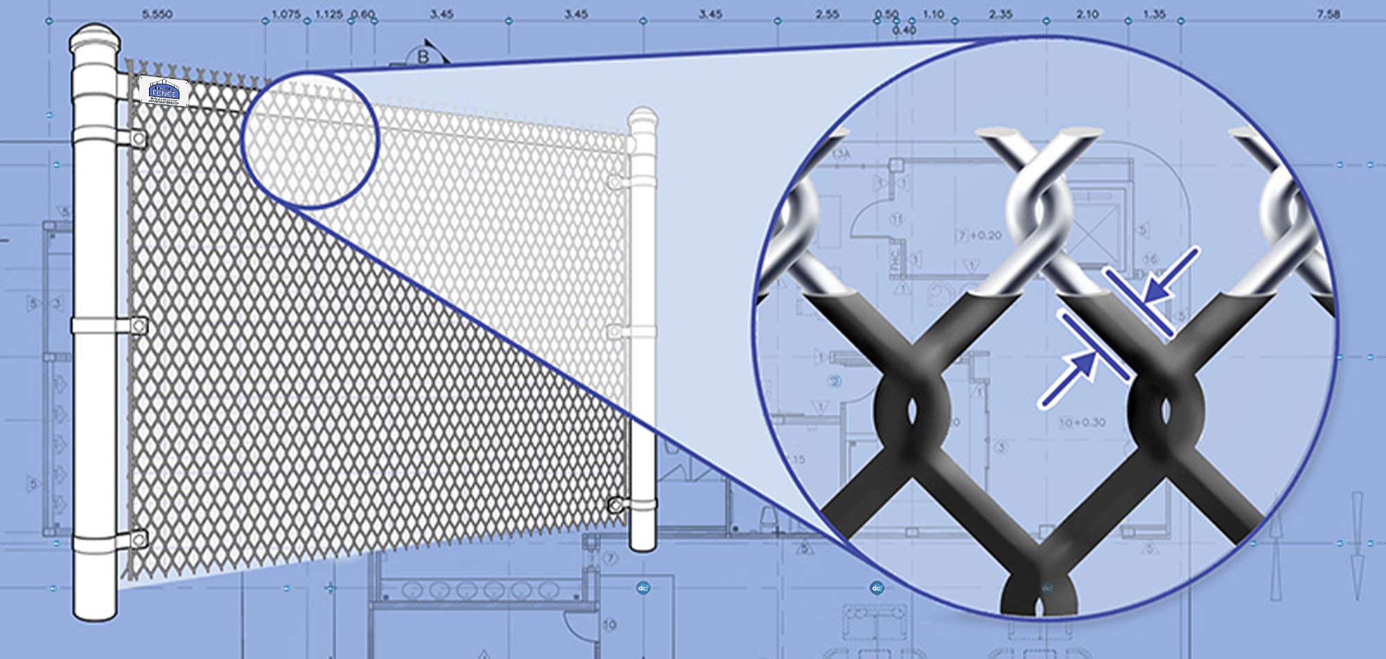 Chain Link fence wire mesh