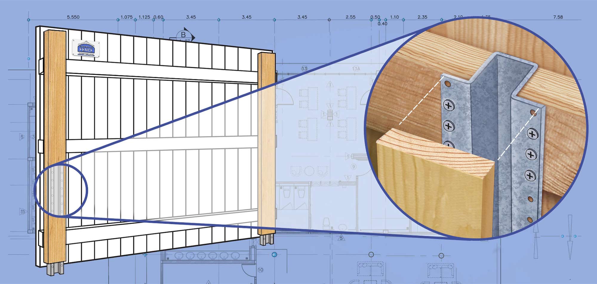 Postmaster fence post, no show.
