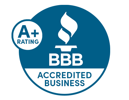 BBB Accredited A+ Rated logo